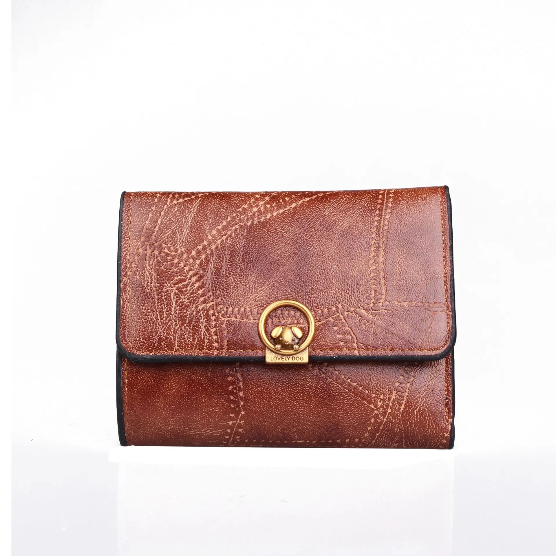 Мини-кошелек в европейском и американском стиле мягкий складной кошелек с