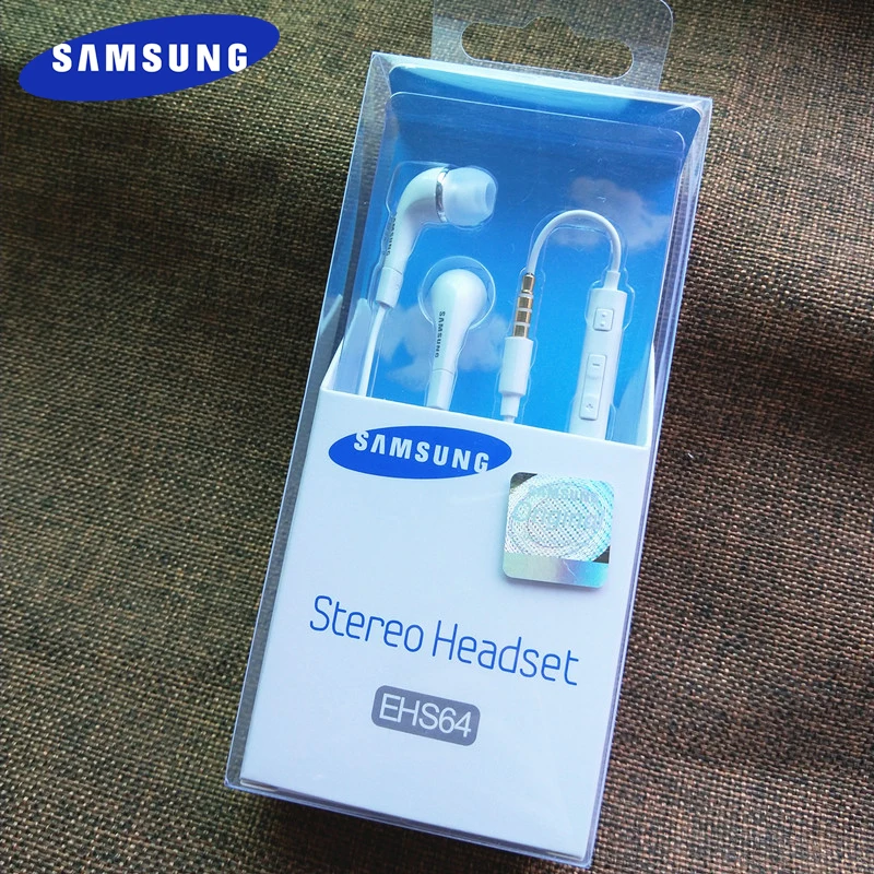 Оригинальные наушники Samsung EHS64 со встроенным микрофоном проводные