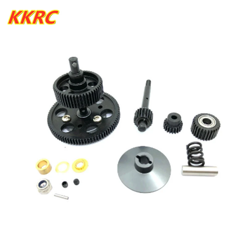 

Комплект шестерен 87T, 22T, привод, прямая коробка передач, s Набор для радиоуправляемого гусеничного автомобиля 1/10, осевая коробка передач SCX10