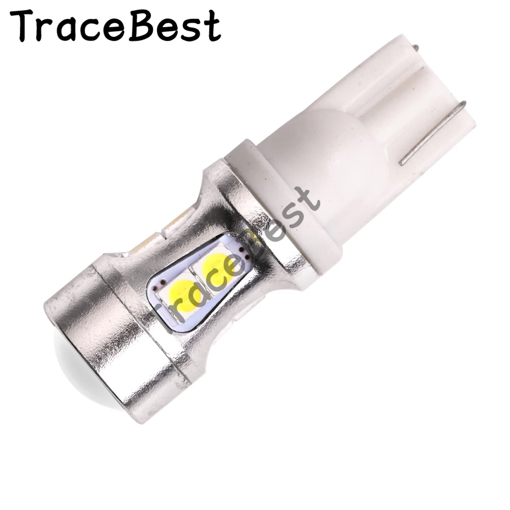 2 шт. T10 3030 10SMD LED габаритный фонарь парковки свет двери боковой Клин автомобиля