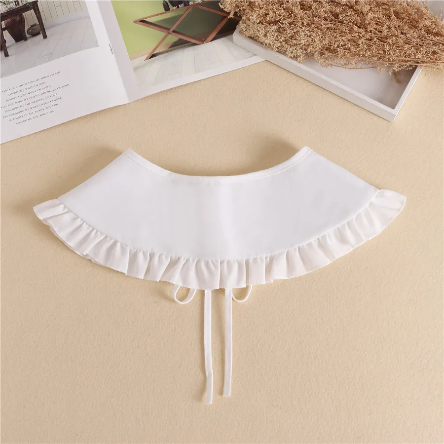 

Adullt Detachable Collars for Women Removable Fake Collars Blouse Tops Half Shirt Shawl Faux Cols False Collar Nep Kraagie