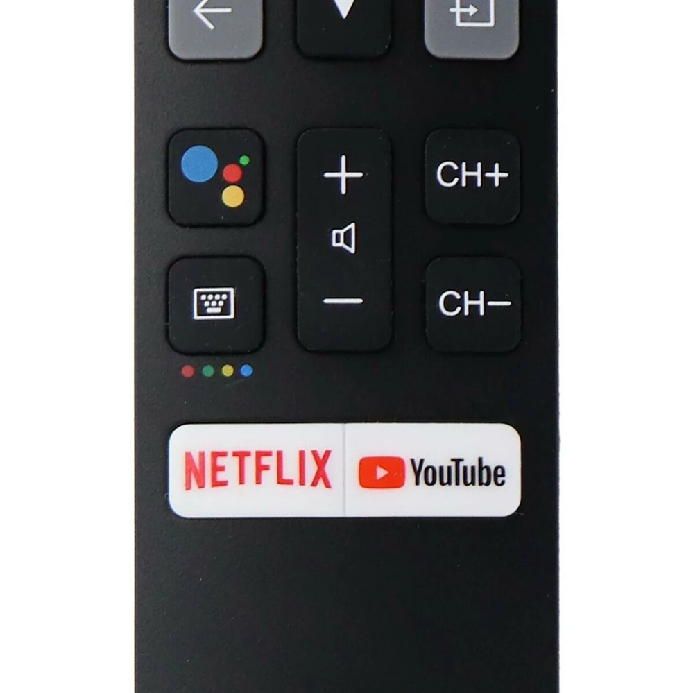 Фото Новый оригинальный пульт дистанционного управления RC802V FNR1 для TCL Android 4K Smart TV Netflix YouTube 49P30FS 65P8S 55C715 49S6800 43S434 №3