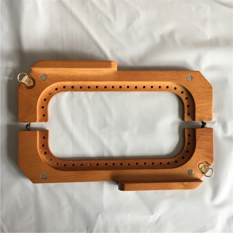 25 см винт деревянная рамка под кошелек сумка вешалка Diy рама ручная работа части