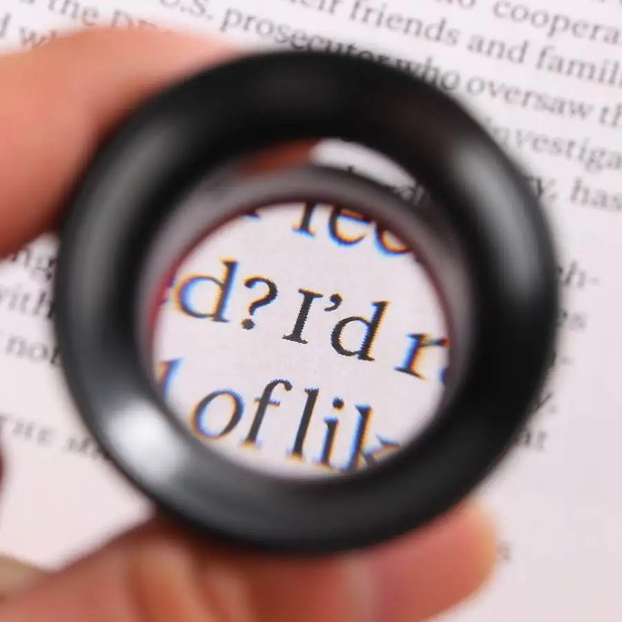 5x 10x Loupe Sapphire Metal Lens Barrel Watchmaker  Magnification Magnifier for Watches To Repair Elderly Reading Books