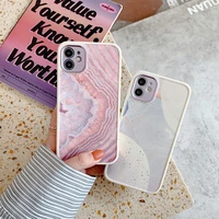 marble shockproof bumper phone case for iphone 13 12 11 pro max xr xs max 8 7 plus x 13 pro max tpu soft silicone cover coque