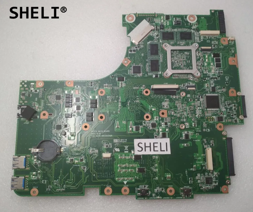 Материнская плата SHELI для ASUS N53TA N53T N53TK REV2.0 USB 3 0 DDR3|Материнские платы| |
