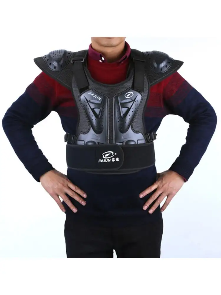 

Adult Motorcycle Dirt Bike Body Armor Protective Gear Chest Back Protector 6XDB