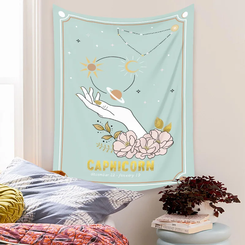 Гофрированная настенная ткань настенное одеяло Настенная подвесная для спальни