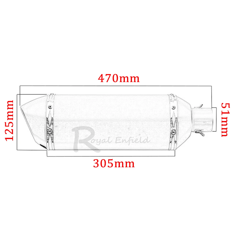 Выхлопная труба для мотоцикла Z 1000 Kawasaki Z1000 2003 2004 2005 2006 с двух сторон глушитель без