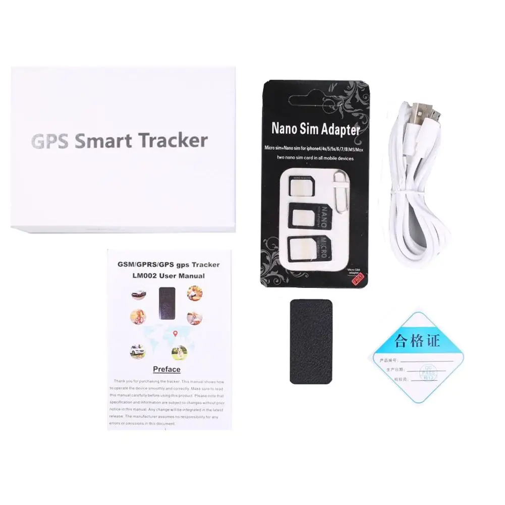 

Outdoor Mini GPS Locator Mini Real time GPS Tracking For Car/Vehicle/Motorcycle Tracking Device