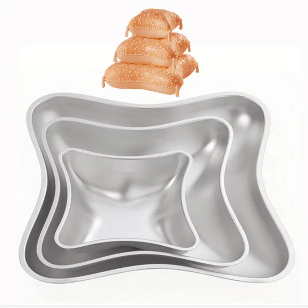 Алюминиевые устойчивые многоразовые формы для выпечки в форме подушки|Формы