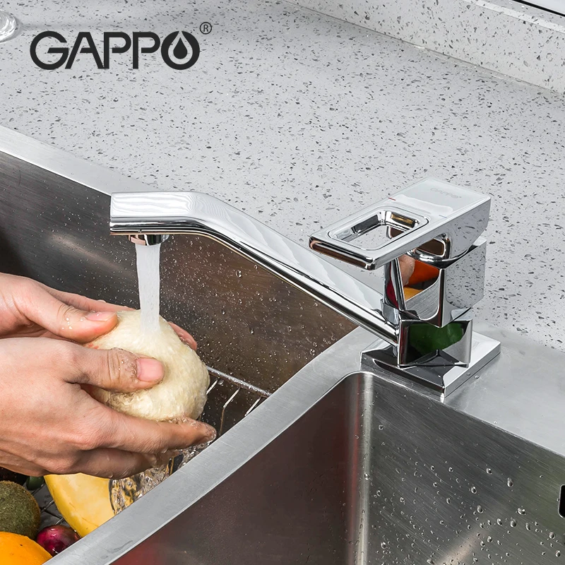 

GAPPO Kitchen Sink Faucet Water Mixer Crane Kitchen Hot and Cold Mixer Faucet Rotate 360 degrees Sink Tap G4518