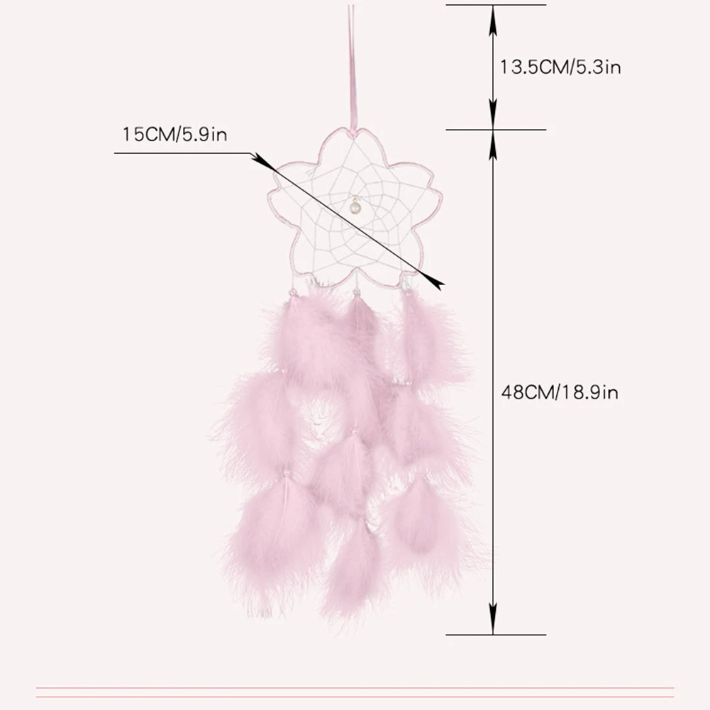 

Handmade Dream Catcher Wall Decoration Craft Gift Ornaments Tassel Dream Catcher Pendant Home Hanging Ornaments