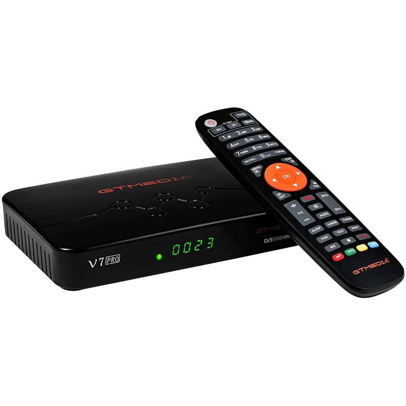 

GTMEDIA V7 PRO To Air FTA Digital Satellite Receiver With USB Wifi Antenna, DVB-S/S2/S2X Full HD 1080P