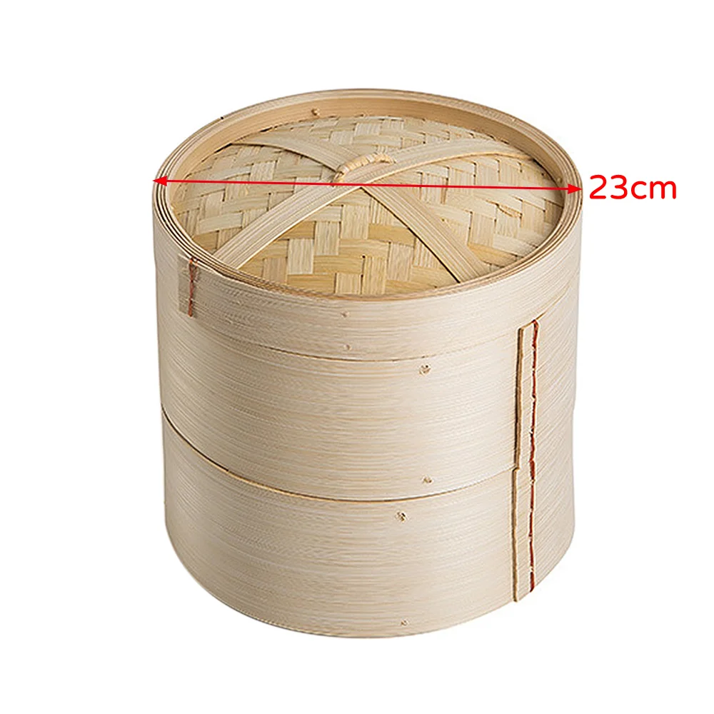 

Bamboo Steamer Dim Sum Bamboo Steamers for Cooking Basket 23/26/28CM