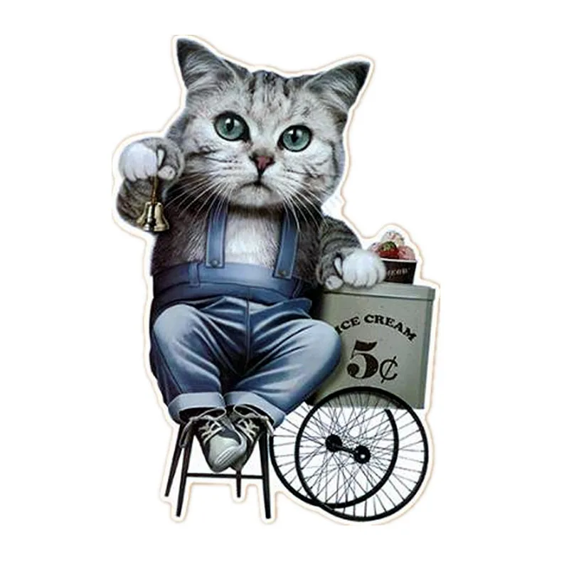 Модные нашивки для одежды забавные наклейки с изображением кота помощью утюга