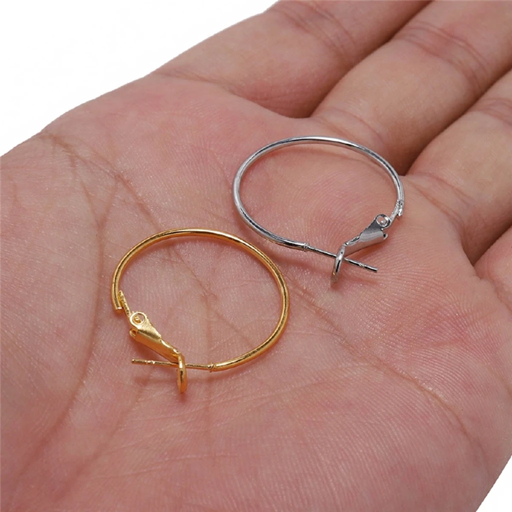 Серьги-кольца женские круглые 20 - 70 мм 10 шт./лот | Украшения и аксессуары