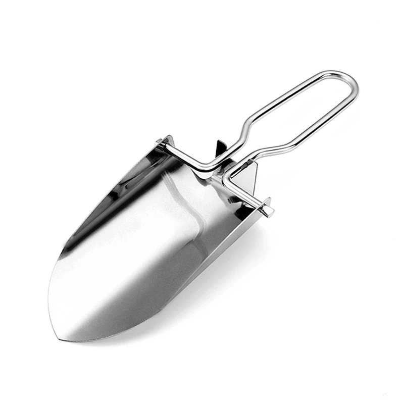 

Stainless Steel 2 Pieces for Outdoor Camping Mini Folding Engineer Shovel