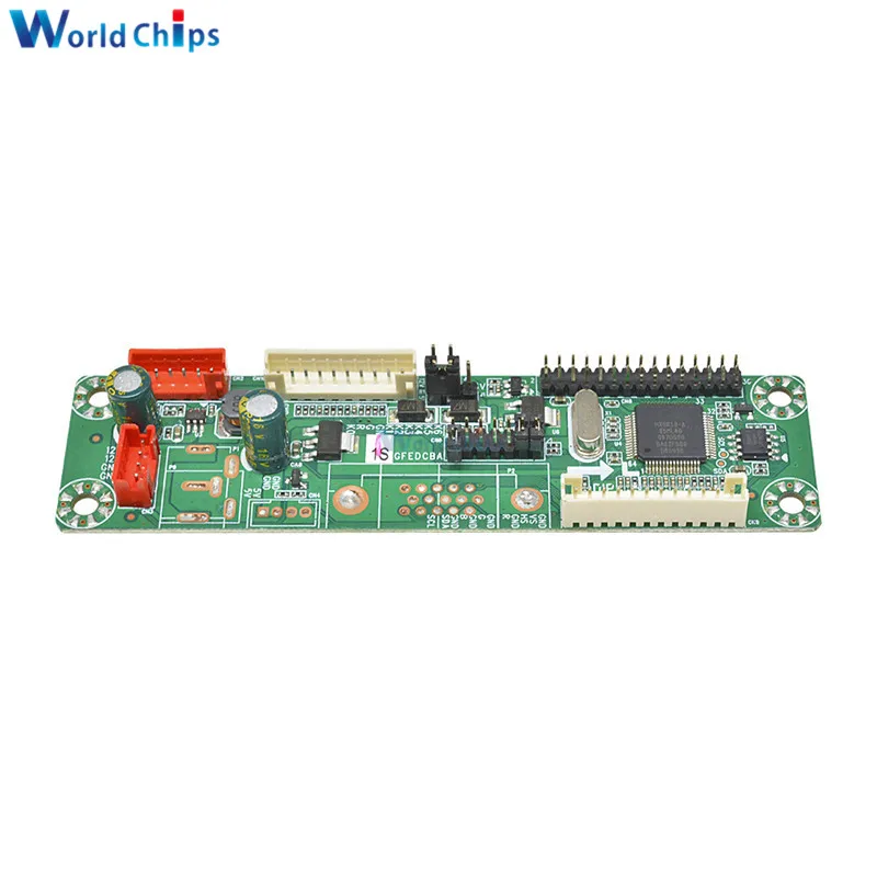 Универсальный LVDS ЖК-монитор плата драйвера ЖК-экрана MT6820-MD MT561-B 5 В поддержка 10-42