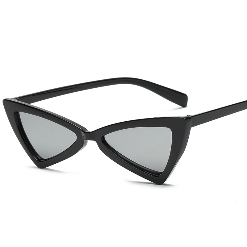 Солнцезащитные очки кошачий глаз сексуальные треугольные леопардовые оправы