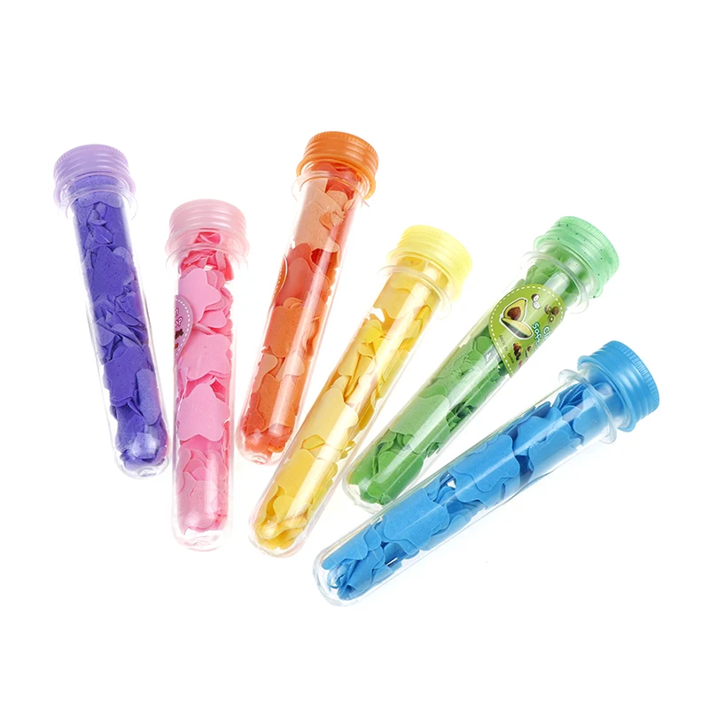 1 коробка Портативный пластиковая трубка бумажная мини мойка для тела ванны