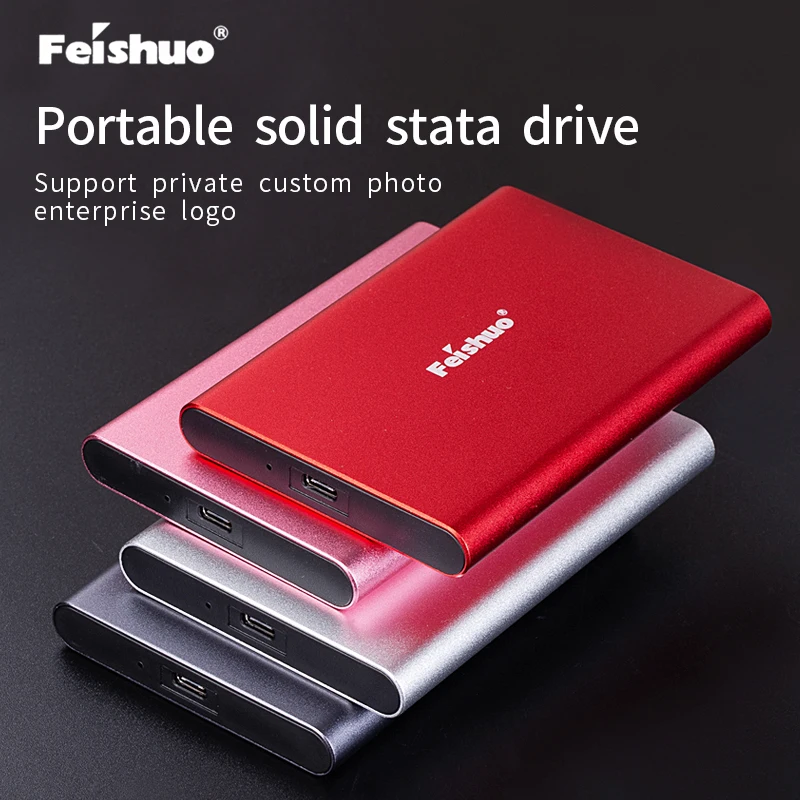 Личный внешний жесткий диск SSD 120 ГБ 500 Гб портативный Внешний для ноутбука с Type C USB