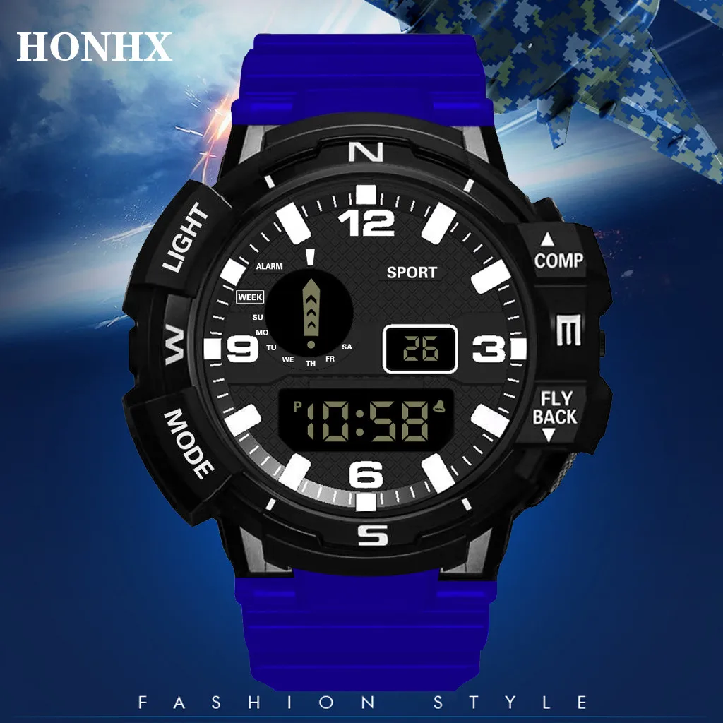 Relogio curren relogio masculino honhx роскошный для мужчин s цифровой светодиодный часы Дата спортивные мужские уличные электронные часы reloj mujer