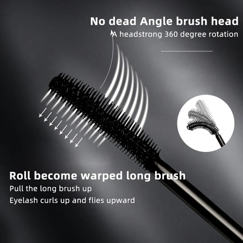 Широкий угол вращения тушь для ресниц водоСТОЙКАЯ неголовокружная долговечная