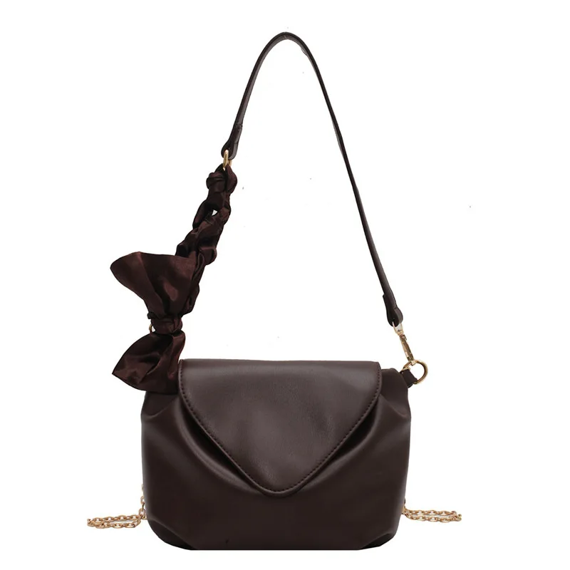 

BEN BALLER Women PU Leather Cloud Hobos Bags Female Purse Lace-up Shoulder Crossbody Bags Luxury Handbag Day Flap Pleated Bags