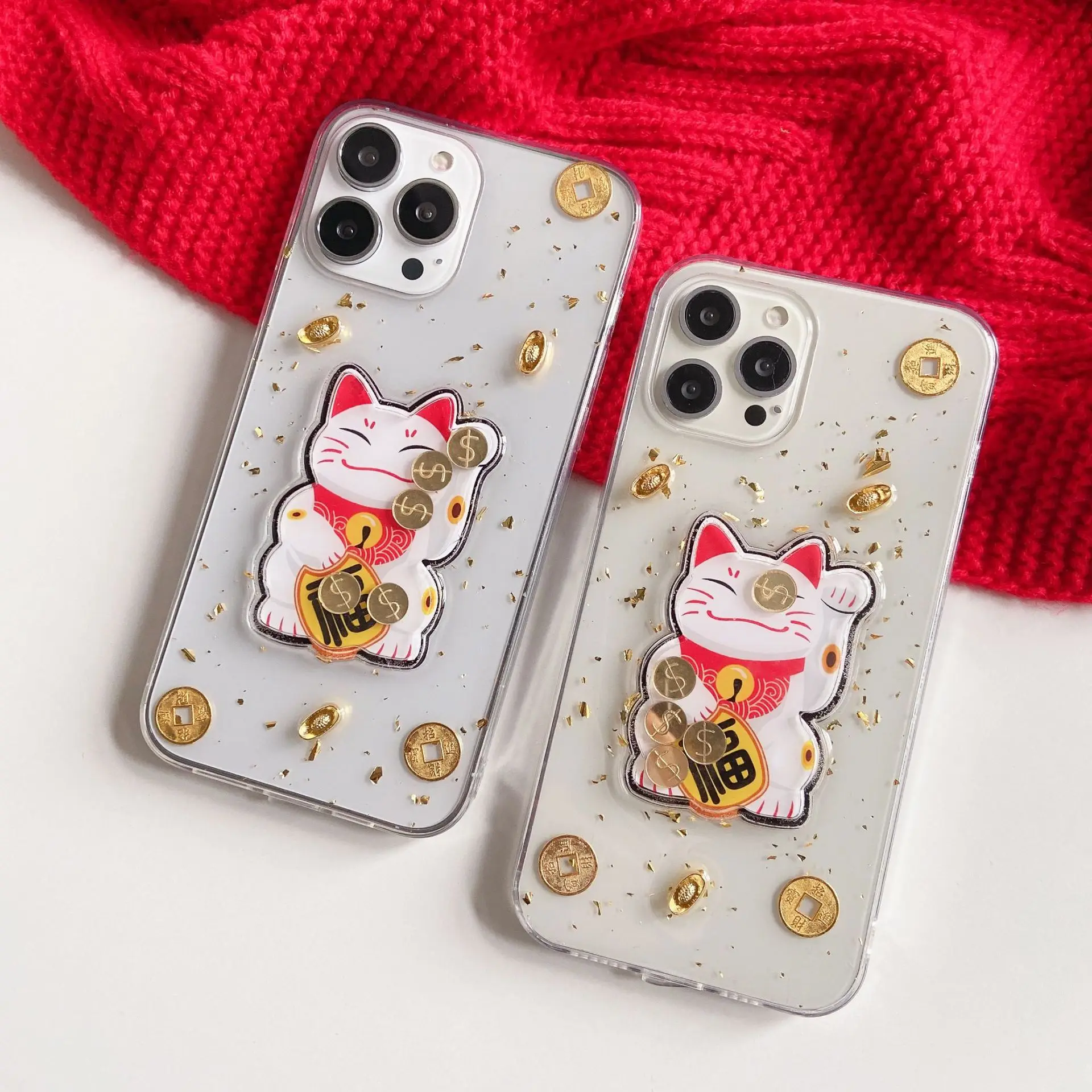 

PUNQZY 2022 новый стиль счастливый кот слиток Мягкий ТПУ чехол для телефона iPhone 13 12 11 PRO MAX XR XS 8 6 7 PLUS SE 2022 прозрачный чехол