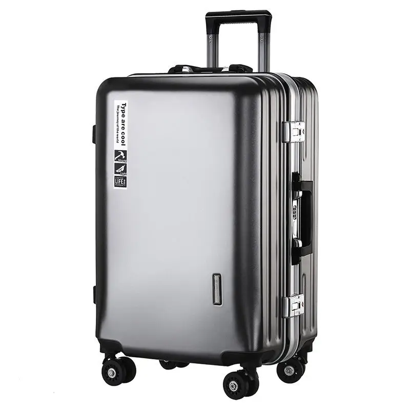 XQ brand trolley case 20-28 inch PC aluminum frame universal wheel suitcase unisex business anti-theft luggage