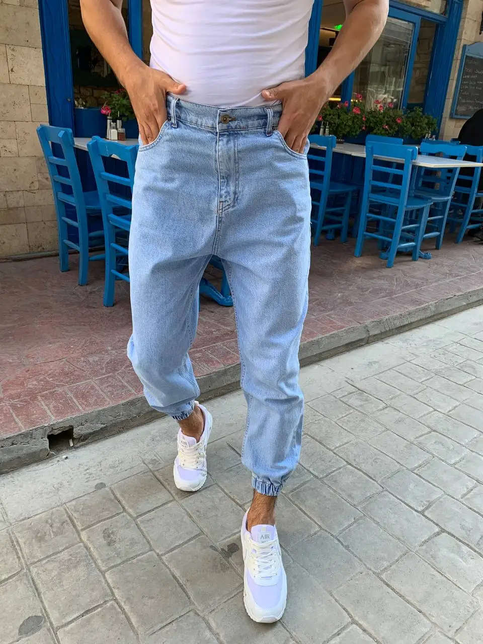 Мужские джинсы / Джинсы для мужчин Классические Бананы |