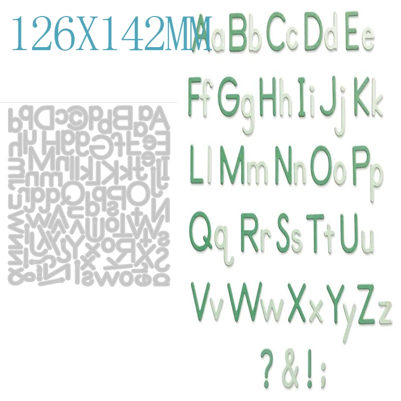 

Halloween Letters Witch Metal Cutting Dies DIY Scrapbooking Photo Album Decoration Handmade Embossed Card Craft New Arrival