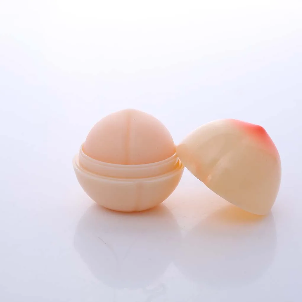 Совершенно новый милый макияж в форме персика увлажняющий питательный бальзам