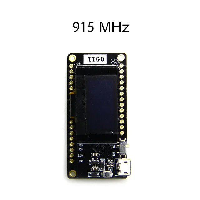 915MHZ LORA32 V2.0 433/868/915 МГц ESP32 LoRa OLED 0,96 дюймовая SD карта Дисплей Bluetooth WI-FI ESP32 модулей со встроенной антенной - Цвет: 915MHZ