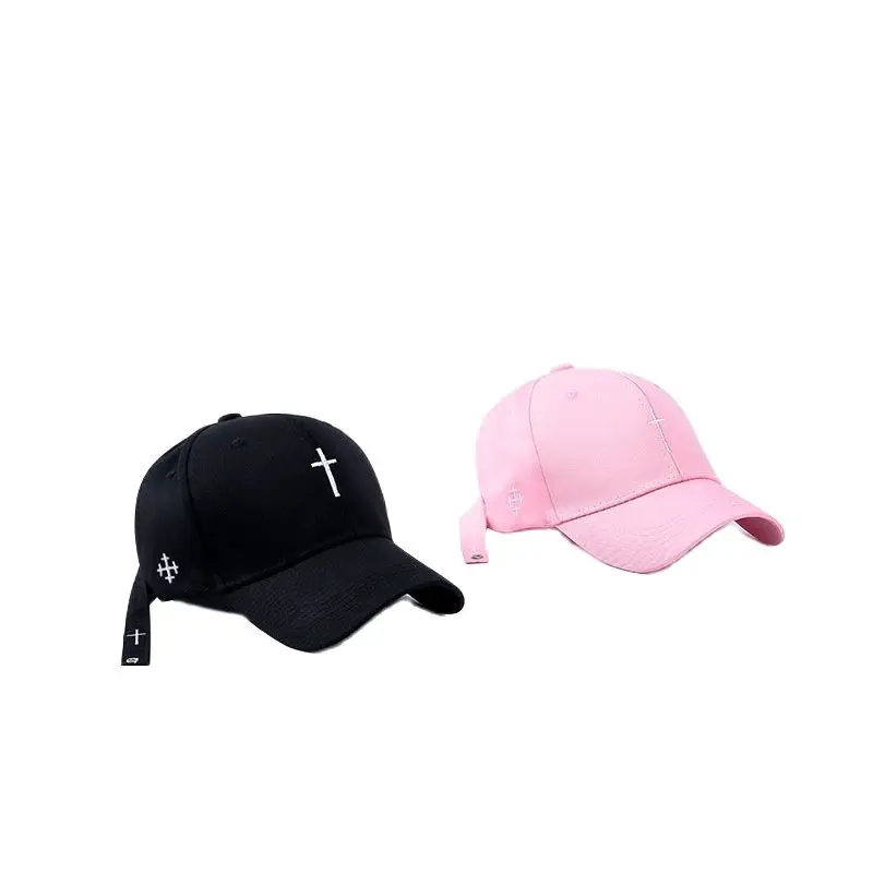 

Новый крест вышитые Корейская бейсболка версия личности оттенок Модные Простые утка язык шляпа