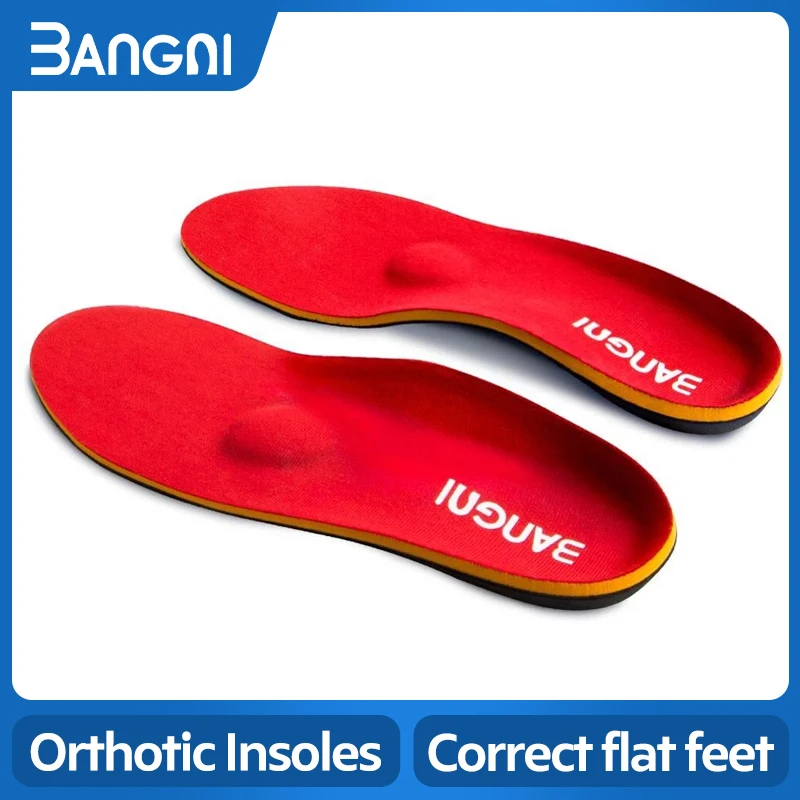 

3ANGNI Orthotic Insoles Arch Support Shoe Inserts Mild Flat Feet Orthopedic Shoe sole For Men Woman Heel Pain Plantar Fasciitis