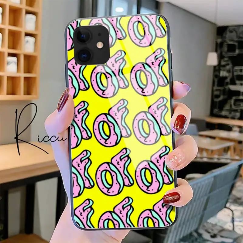 

Golf Blue Flame Phone Case Tempered Glass For iPhone 11 Pro XR XS MAX 8 X 7 6S 6 Plus SE 2020 12 Pro Max Mini case