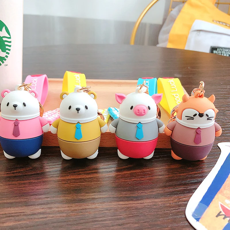 Корейский стиль ветер медведь брелок мультяшный кукла серия мужчины и женщины OL