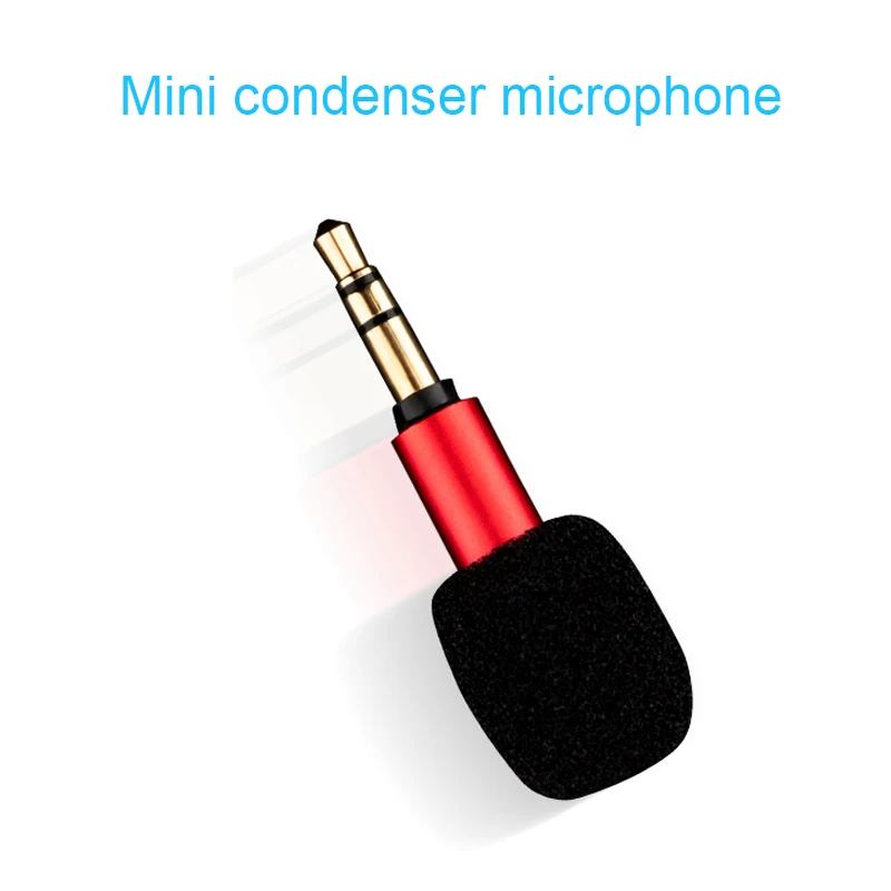 Компактный всенаправленный микрофон Kebidu с разъемом 3 5 мм портативный маленький
