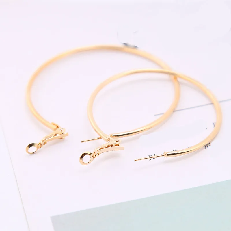 Серьги большого размера в стиле панк модные серьги для пар Большие Круглые