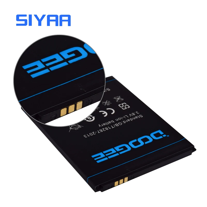 SIYAA оригинальный мобильный телефон Батарея B-DG550 DG550 Для Doogee кинжал 550 Замена