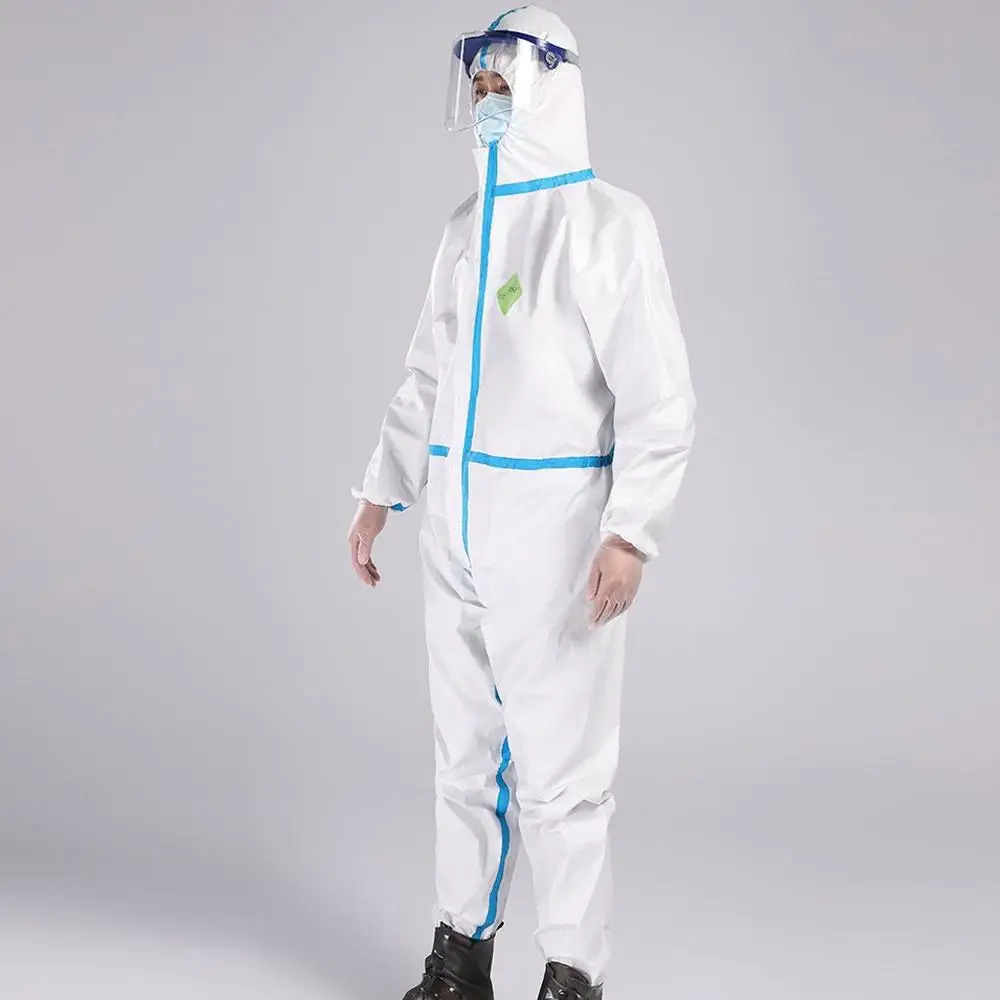 Нетканый защитный комбинезон одноразовая одежда антибактериальный