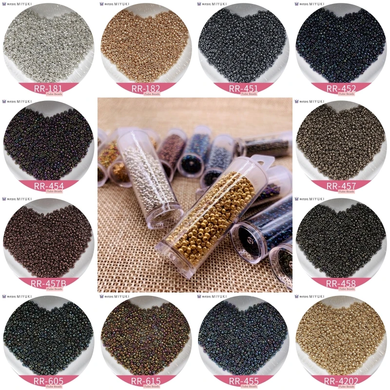 1100Pcs 2mm Miyuki Round Glass Beads 11/0 Gold Color Bohemia Style Metallic Gloss Bead For DIY Jewelry Making Bracele Earrings | Дом и сад