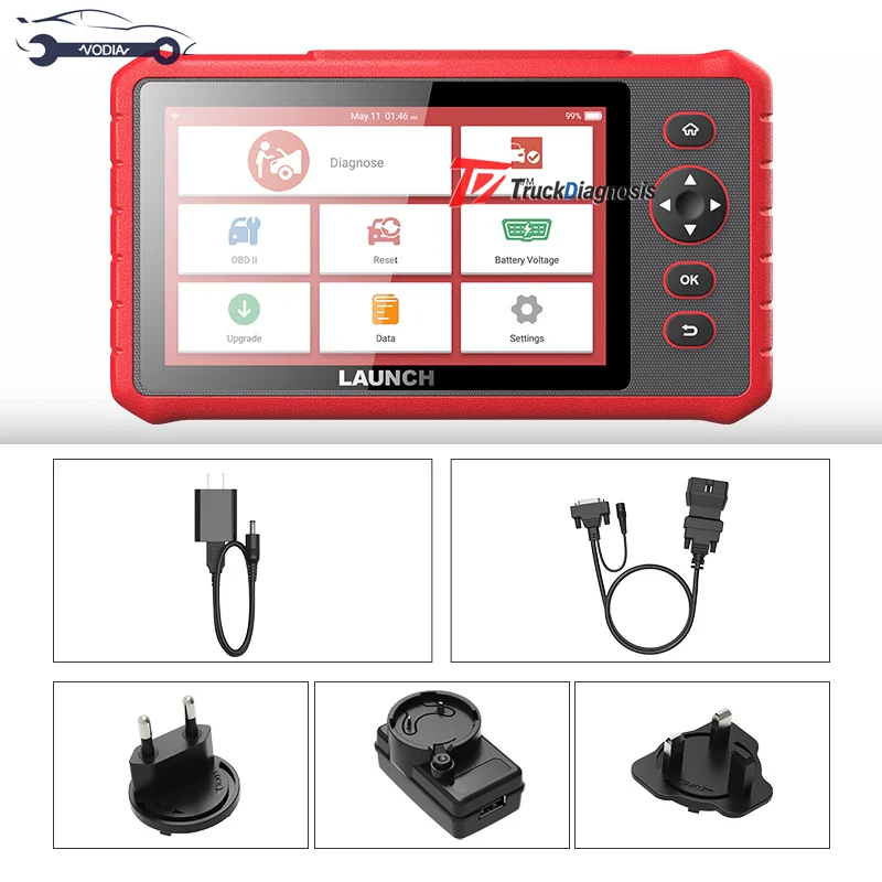 

LAUNCH CRP909E code reader Full system Diagnostic tool High Eficiency Airbag SAS TPMS EPB Reset Functions CRP909X obd2 scanner