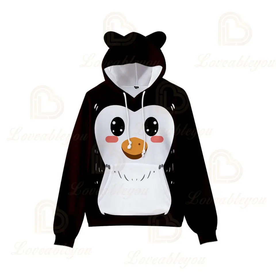 

New Arrival Cat Ear Hoodie Winter Pullovers Boys Girls Sweatshirt Animal Ear Hooded