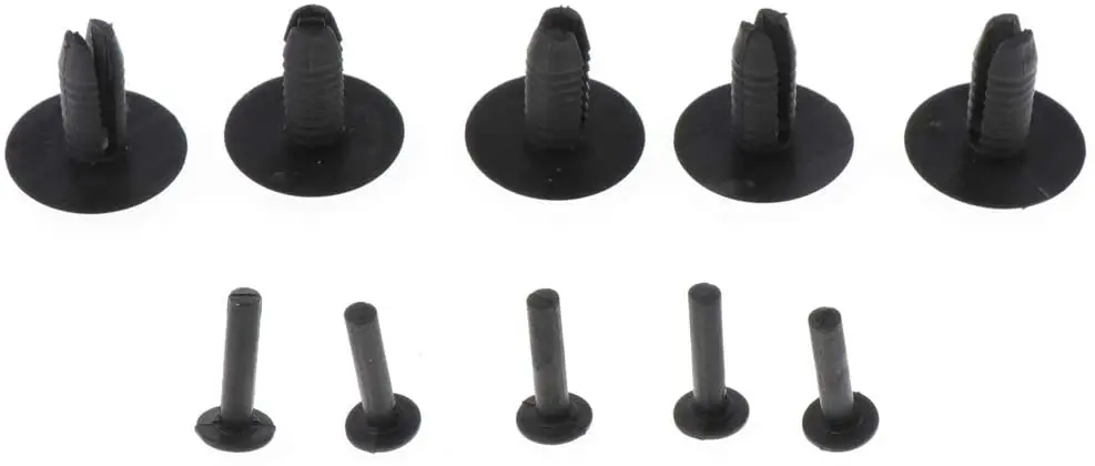 Пластиковые зажимы для автомобиля крепеж Push-типа бампера заклепки автомобильные