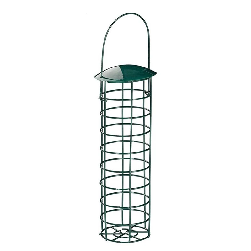 

Army Green Outdoor Bird Feeder Hanging Bird Feeder Mesh Wild Bird Feeder Garden Pendant