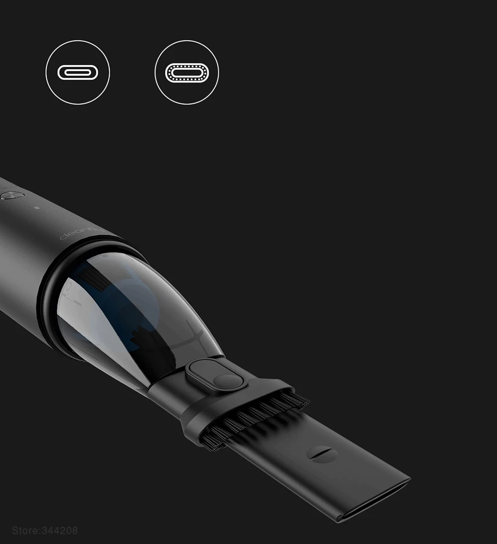 Xiaomi Mijia Cleanfly FVQ Портативный Автомобильный Ручной пылесос для дома беспроводной мини-пылеуловитель сильный Циклон всасывания
