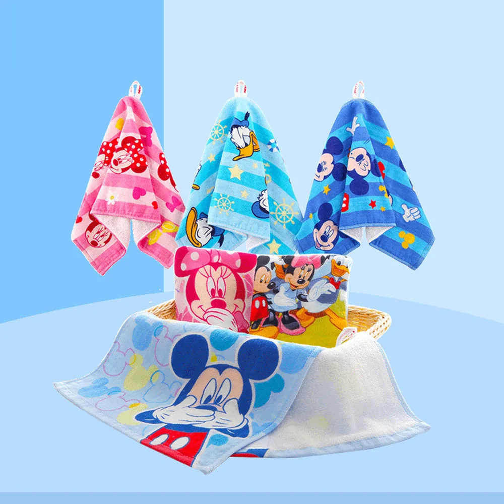 

Disney Kids Cotton Towel Minnie Mickey Donald Duck Frozen Princess Cartoon 100% Cotton Child's Bath Towel Soft Absorbent